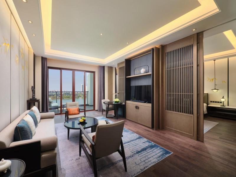 Wanda Realm Wuxi Hotel Esterno foto